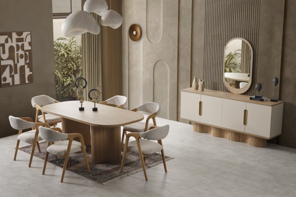 Lizbon Yemek Odası Takımı