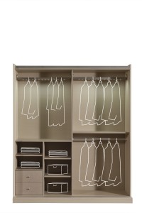 Solo Sürgülü Gardırop (180 Cm)